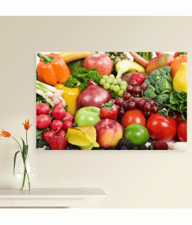 Tablou canvas Fruits and vegetables